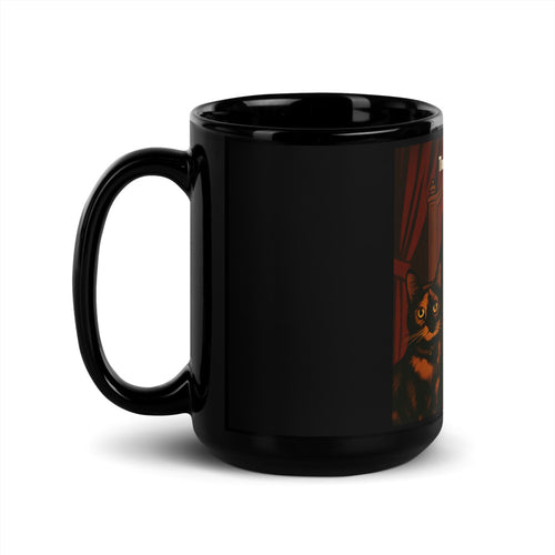 The CatMother black mug