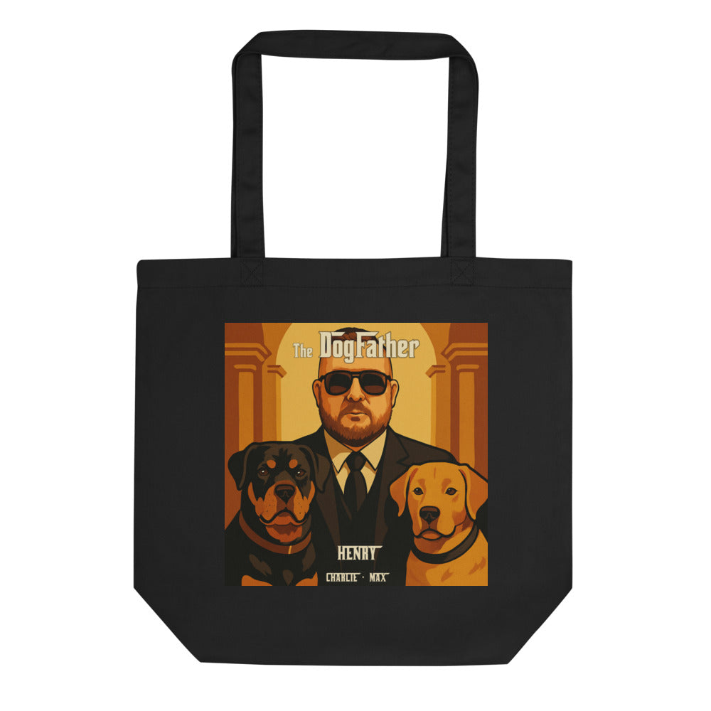 The DogFather tote bag