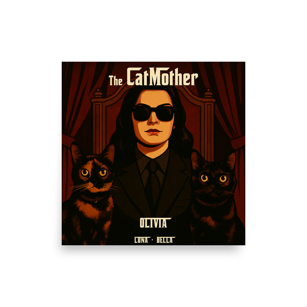 The CatMother canvas print