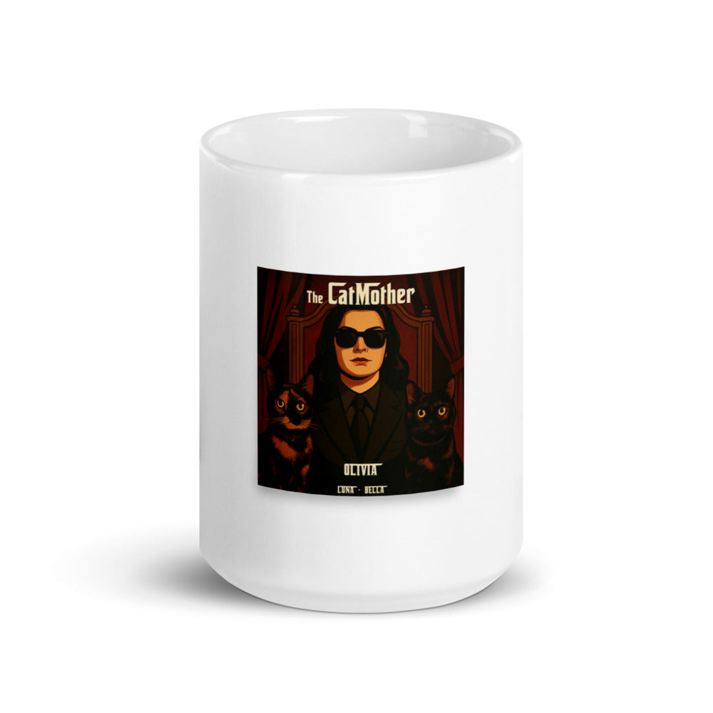 The CatMother mug — front view