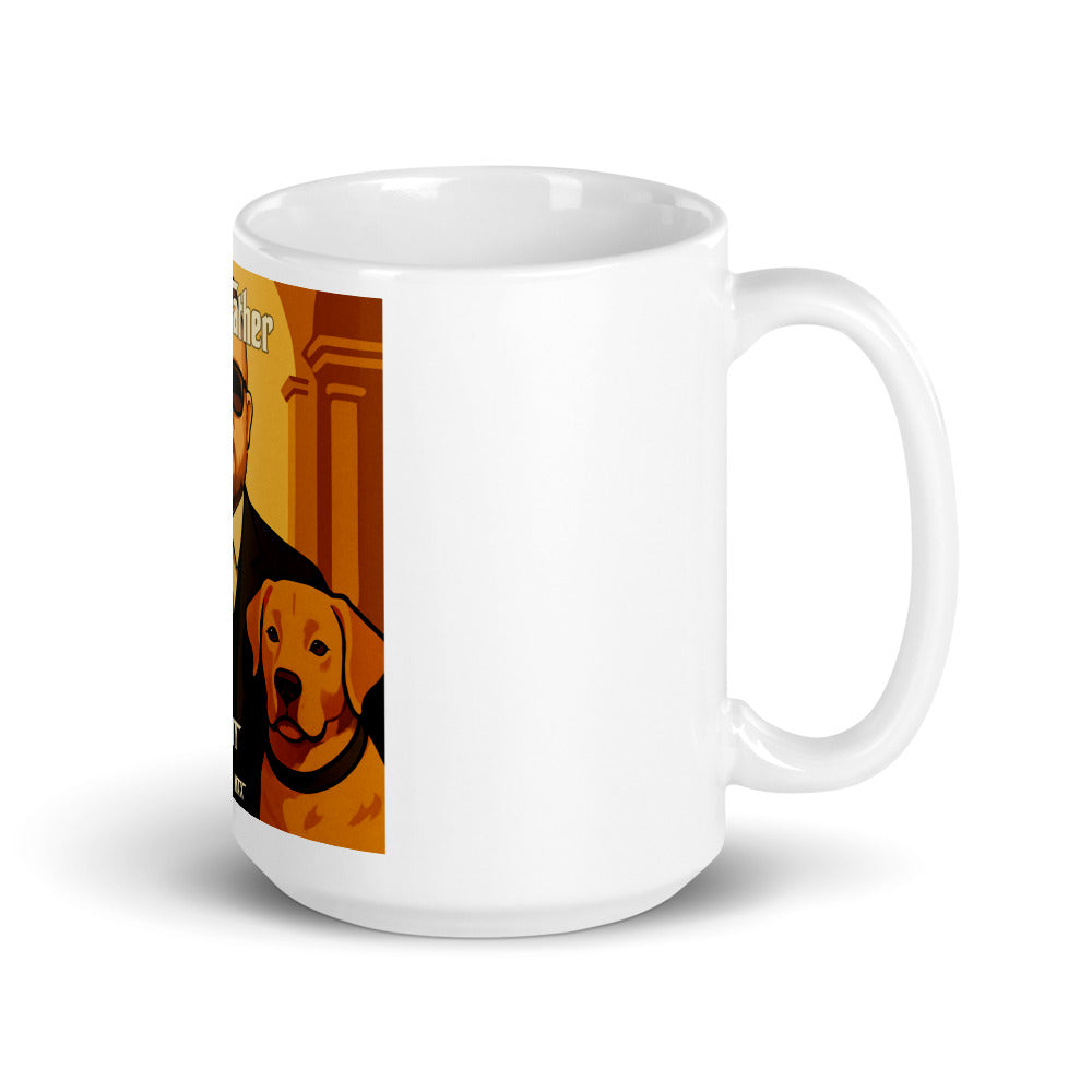 The DogFather white mug
