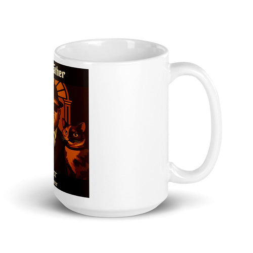 The CatFather mug — side view